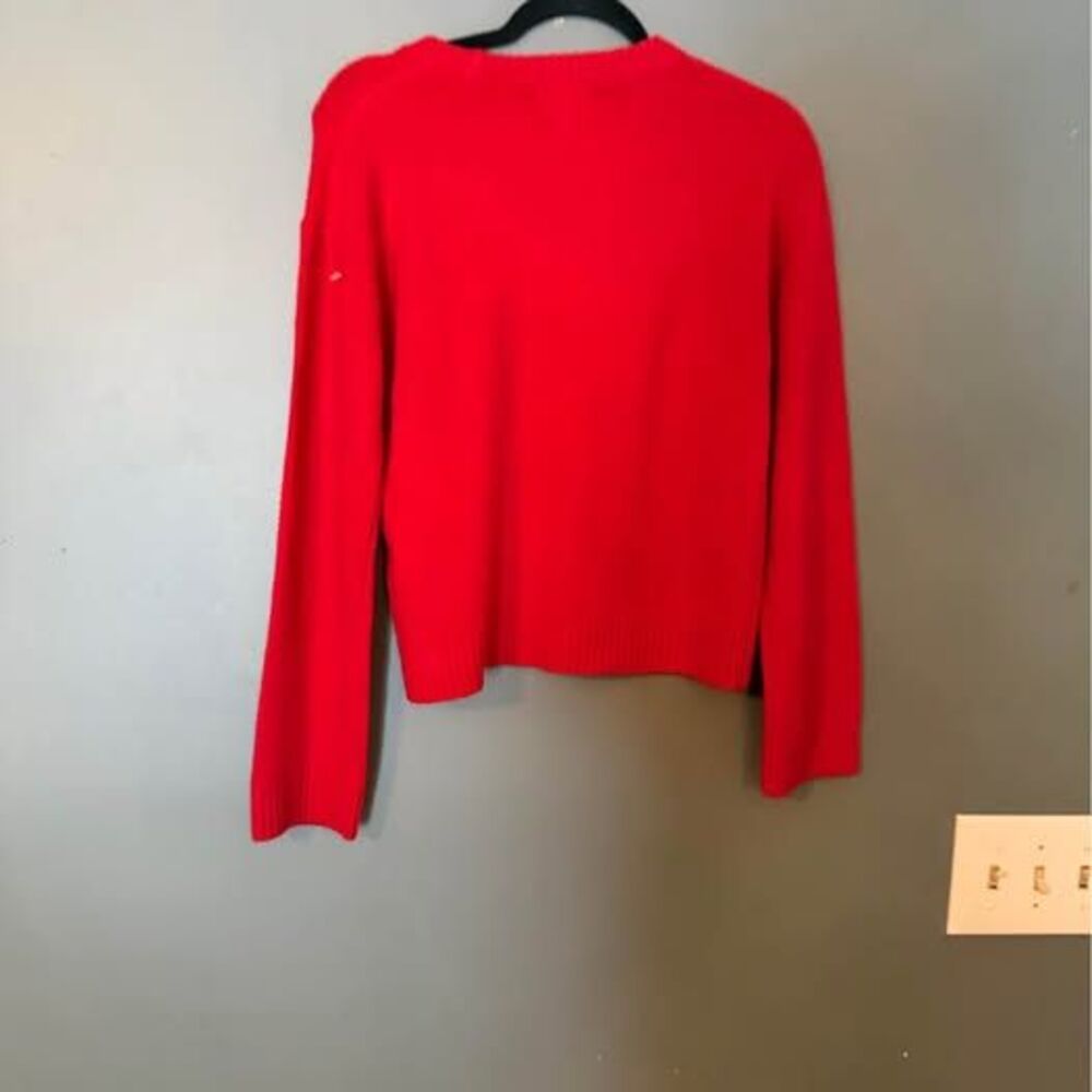 Universal Thread Red Courchevel 1850 Embroidered Sweater XS